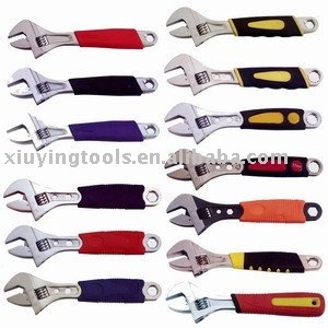 TOP QS-001 adjustable wrench ( CRV steel)