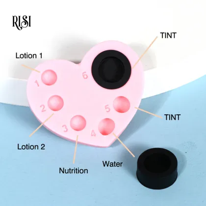 RISI Eyelash Lift Palette: Lash Lift Mixing Tool & Silicone Palette
