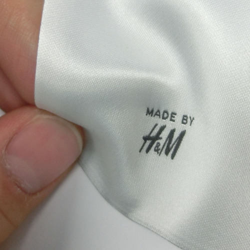 Most Soft top quality woven label embroidery patch