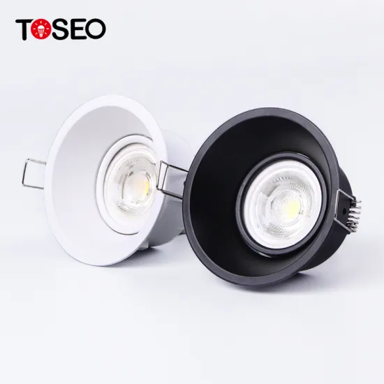 7W LED Recessed Spot Light: Square and Round Frame Downlights with Anti-glare Technology
