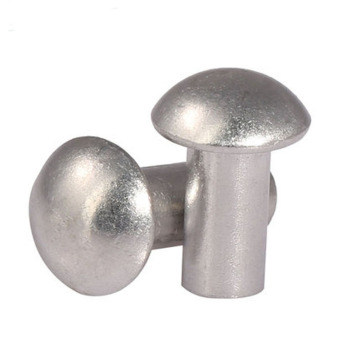 1,6mm &amp; 2mm ορείχαλκο με κόκκινο κόκκινο χαλκό στρογγυλό κεφάλι στερεά πριτσίνια DIN660: υψηλής ποιότητας συνδετήρες για τα έργα σας