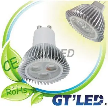 GU10 E27 3W EMC mr111 led spotlight