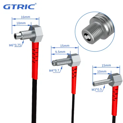 Affordable Fiber Optic Proximity Sensor: GTRIC Through-Beam Series and Economical Fiber Optical Amplifier Technology