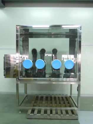 Stainless Steel Professional Customized Lab Vacuum Glove Box, Laboratory Instrument