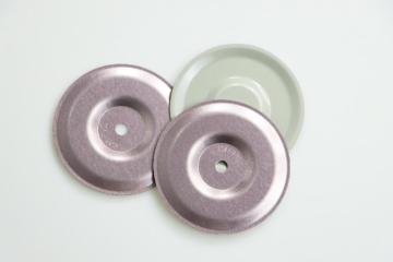 Coated PVC Pink Round Plate/Wahser