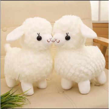 Small, medium and large lamb dolls