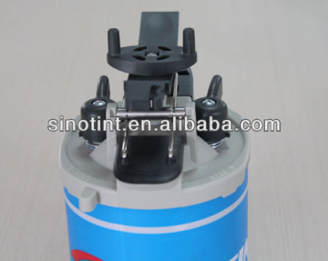 Small paint mixing/stirring lid for automotive refinish