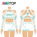 Ibetop Custom Women Langarm Cheerleading Uniform