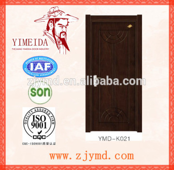Simple veneer painted interior wooden door with cheap price
