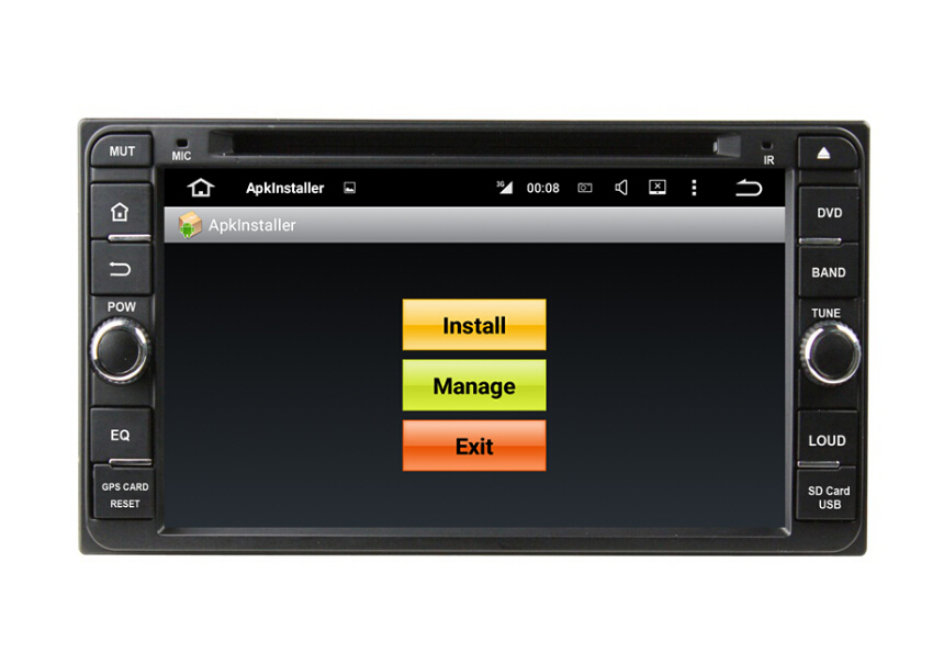 Toyota Hilux Car DVD Player