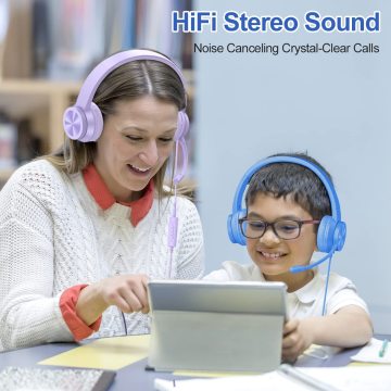 USB Plug Computer Call Center Headset