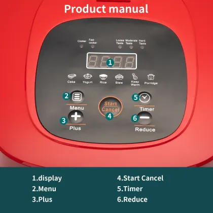 Big Family Home Multipurpose 5 Liter Presto Energy-Saving Rice Cooker 2022