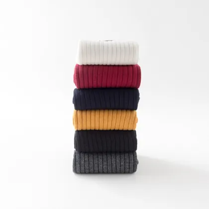 Custom Fall And Winter Cute Children Adult High Socks  Girls Kids Socks