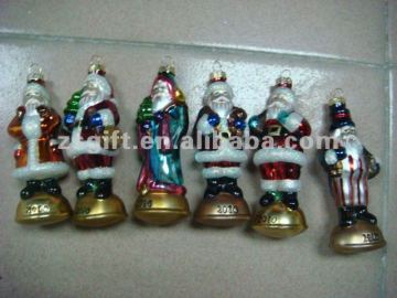 glaring christmas gift glass generation santa decorations