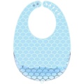 Translucent Bpa Free Soft Feeding Silicone Baby Bib