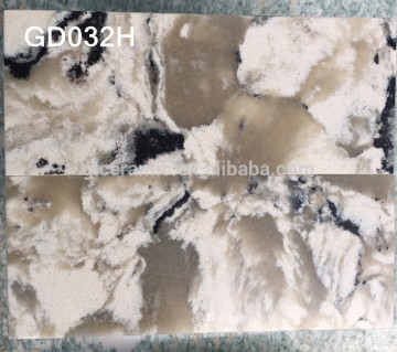 guolian patterned quartz stone, natural quartz ledge stone corner, faux brown stone slabs