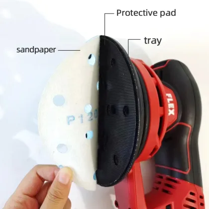 FESTOOL MIRKA Protective Pad for Sanding 150mm 17 Holes 3mm