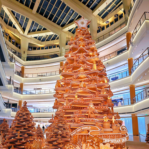 2025 New Large Christmas tree for shopping malls