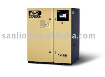 variable speed twin screw air compressor