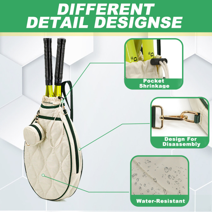 Large Sports Handbag Tennis Racket Bag Sling Bag