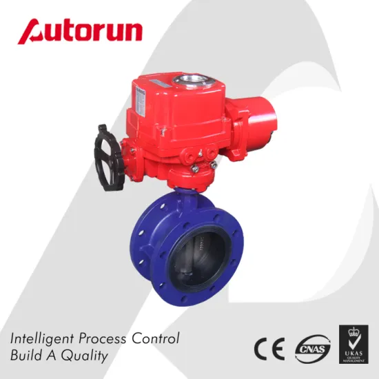 Cast Iron Electric Flange Butterfly Valve