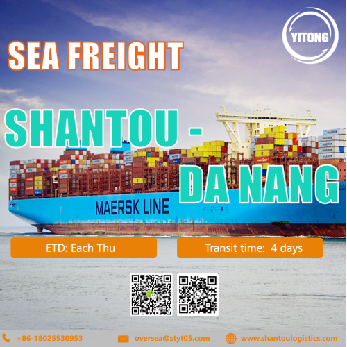 Freight International Sea de Shantou a Da Nang