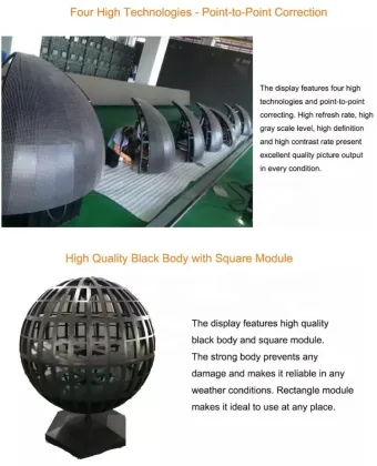Outdoor Magic 360 Degree Flexible LED Screen Sphere