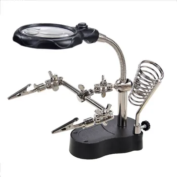 Professional LED Magnifier Tool for PCB Repair, Motherboard, and Electronic Hardware Fix