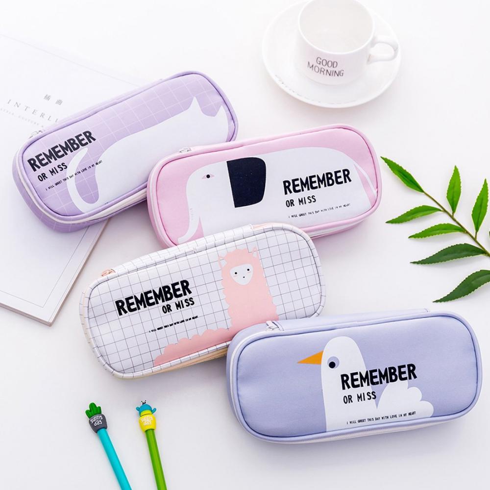 Animal Pu Pencil Case 2 Animal Pu Pencil Case 2