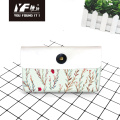 Forest Animal Hair Style PU Leather Hands Hands Cosmetic Sac Casse-crayon et sac Sac multifonctionnel