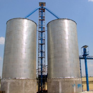 Steel Silos with Plat Bottom