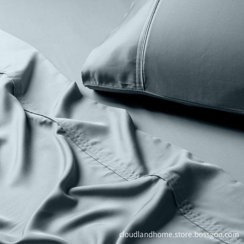 Customized Tencel Bedding Sets 100% Lyocell Luxury Pillow Sheets Cloudland 2023