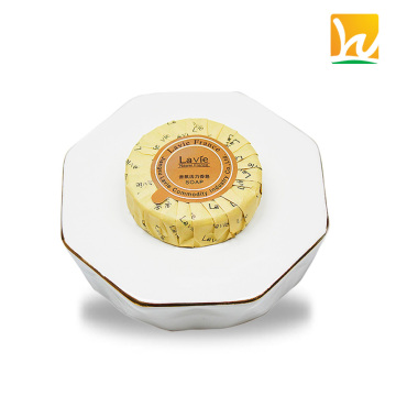 Matcha Coconut Milk Fragrance Mini Hotel Round Soap