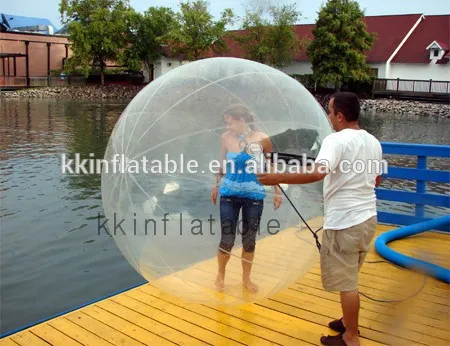 roll inside inflatable water walking ball on sale