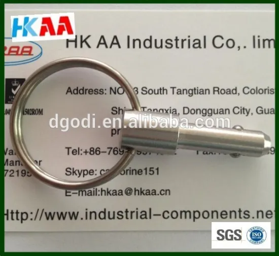 custom quick release pin / ball lock pin/ detent pin
