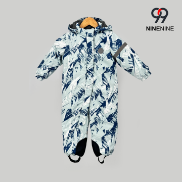 Conjunto de esquí para niños con diseño abstracto moderno