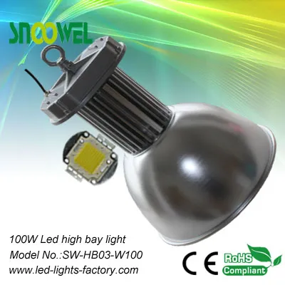 100w Led Hi Bay Light Bridgelux Chip 