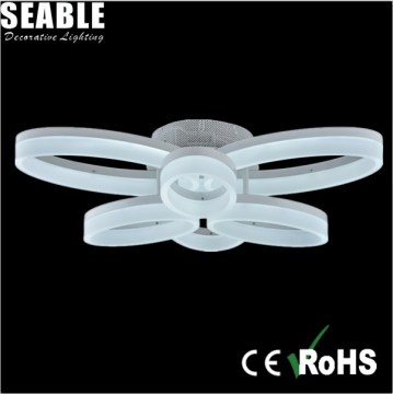 Modern silvery Firefly style lighting, decorative LED ceiling light for home and hotel