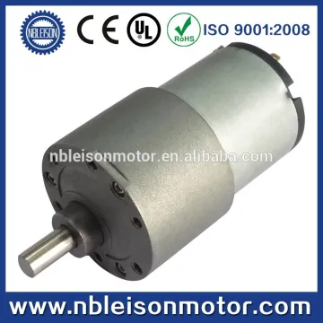 37mm low rpm 24v dc gear motor