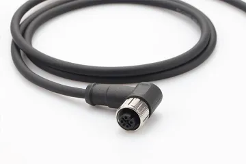 Waterproof Cable Ip67 Molding Straight Signal Panel Mount a B D Code Male Female M5 M8 M12 Connector