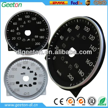 3D Automobile Car Digital Speedometer Panel
