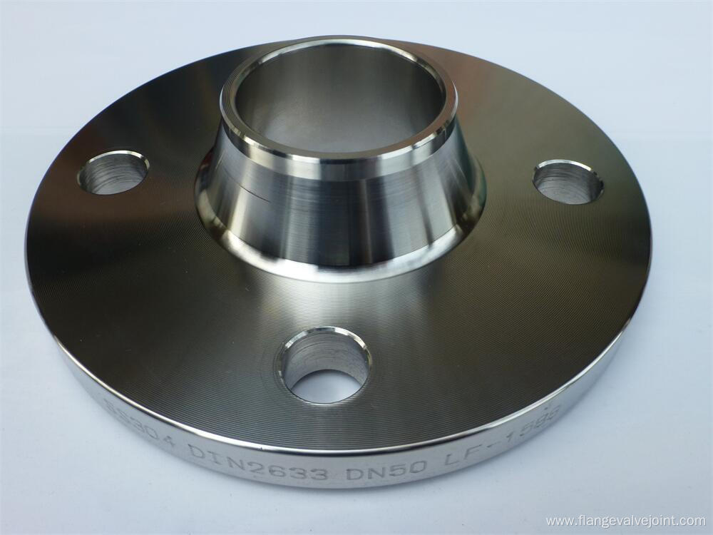 din2633 welding neck stainless steel flanges