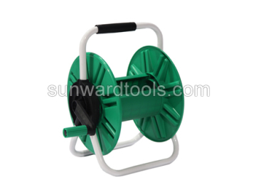 Carrello avvolgitubo portatile in plastica