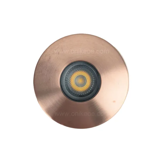 IP67 Solid Copper 2.5W 12V/24V LED Inground Light - Waterproof