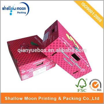 Hot sale cheap fresh fruit corrugated box packaging