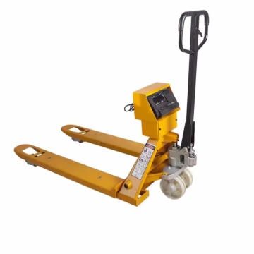 Hydraulic Pallet Truck with Integrated Scale and Printer
