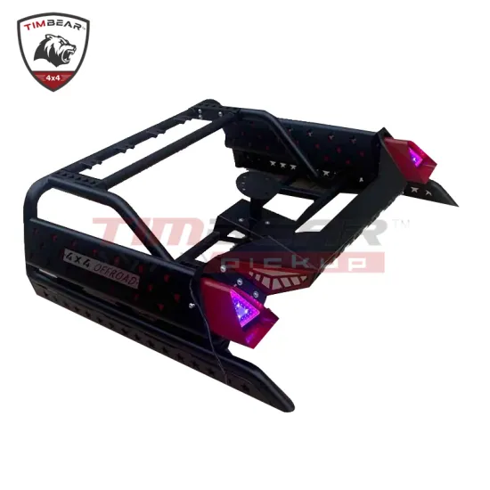 Timbear 4X4 Pickup Truck Steel Roll Bar - LED for Dodge Ram 1500, Toyota Tacoma, Ford F150