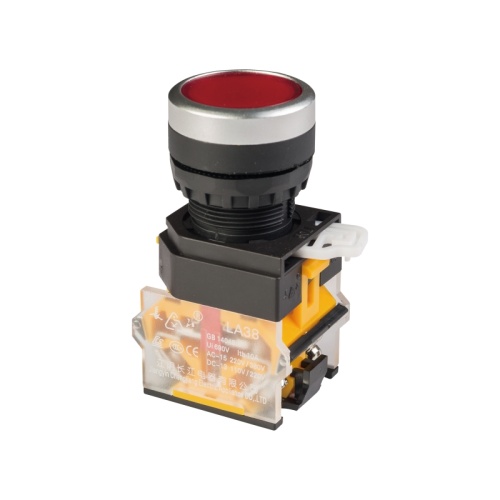 LA38 серыі 22 мм (асветлены тып) Воданепранікальны перамыкач кнопкі