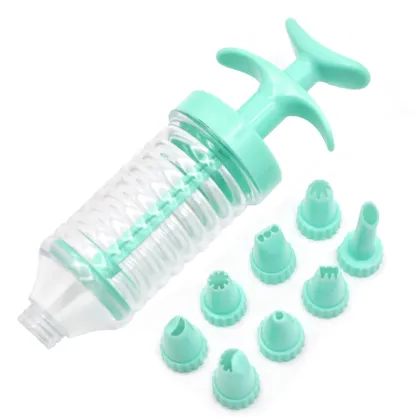 Hand Press Cookie Dessert Decorator Gun Cake Decorating Tools