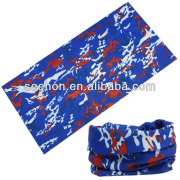 blue ground camouflage headwear